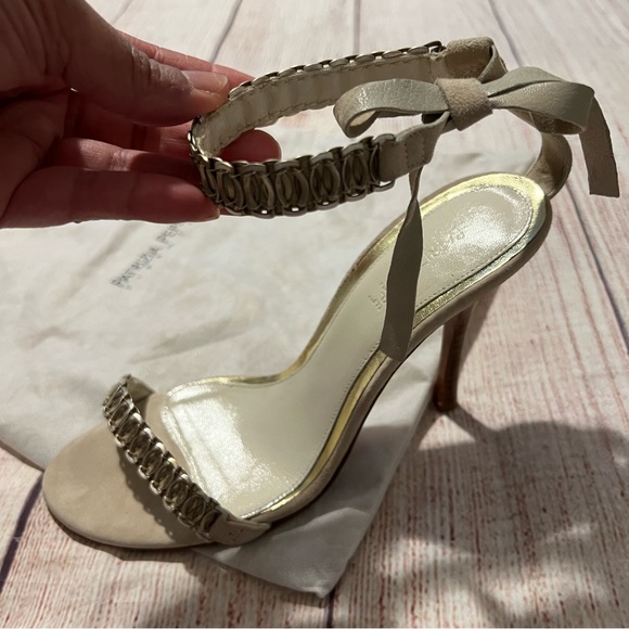 Patrizia Pepe Rhinestone heeled sandaals. Size EU38 - Picture 7 of 8